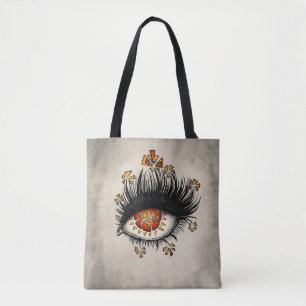Gothic rare oogkunst draagtas