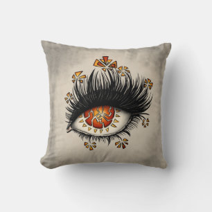Gothic rare oogkunst kussen