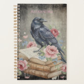 Gothic Raven Dark Academia Floral (Devant)