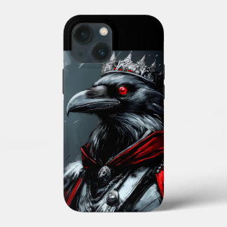 Gothic Raven King Grafische iPhone Hoes - Clean Mi