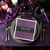Gothic Raven Paars Donker Tot In De Eeuwigheid Tro