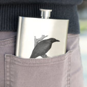 Gothic Raven Persoonlijk Flacon (Voorbeeld)