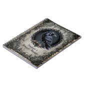 Gothic Raven Spiral Notitieboek (Linkerzijde)
