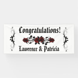 Gothic Red Rose Spandoek