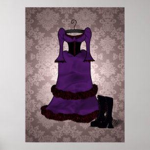 "Gothic Requiem"-Poster Poster