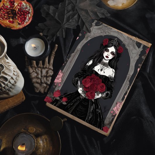 Gothic Reverie Dark Bride Poster