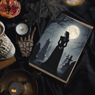 Gothic reverie in de stilte van de stenen poster