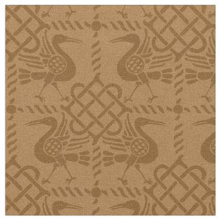 Gothic Revival Vogels en knopen Stof