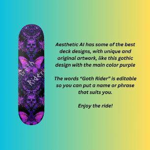 Gothic Rider Skateboard
