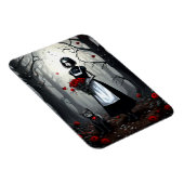 Gothic Robot Meisje Magneet (Rechterzijde)