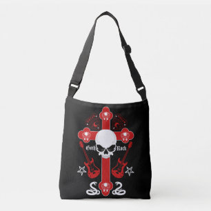 Gothic Rock Mode Crossbody Tas