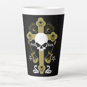 Gothic Rock Mode Latte Mok