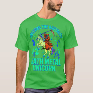 Gothic Rock Satan Eenhoorn Festivals Death Metal 8 T-shirt