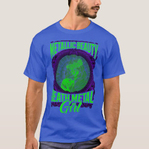 Gothic Rock Satan Meisje Vrouw Festivals Death Met T-shirt