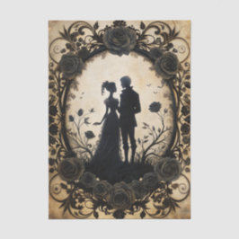 Gothic Romance Decoupage Tissuepapier