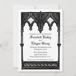 Gothic Romance Uitnodiging