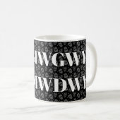 Gothic romantisch en als je sterft wil ik dat koffiemok (Voorkant rechts)