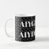 Gothic romantisch en als je sterft wil ik dat koffiemok (Links)