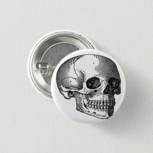  Gothic Ronde Button 3,2 Cm (Voorkant /achterkant)