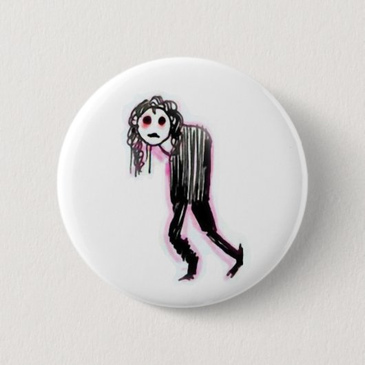 Gothic Ronde Button 5,7 Cm (Voorkant)