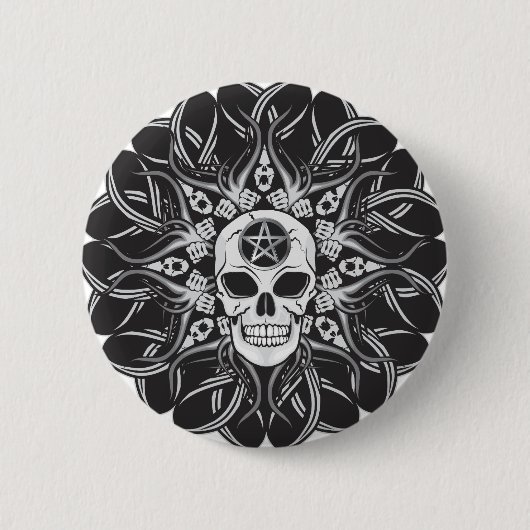 Gothic Ronde Button 5,7 Cm (Voorkant)