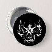 Gothic Ronde Button 7,6 Cm (Voorkant /achterkant)