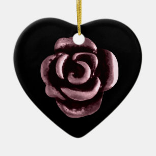 Gothic roos keramisch ornament