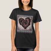 Gothic Roos Valentijn T-shirt (Voorkant)