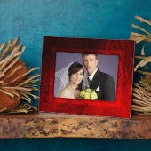 Gothic Roos Wedding Plaque Fotoplaat (Zijkant)