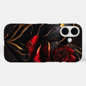Gothic Rose Heart – Luxury Dark Art Phone Case" Case-Mate iPhone Case (Achterkant (horizontaal))