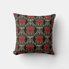 Gothic Roses Pattern  Kussen