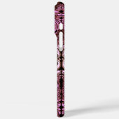 Gothic Roze Ornament met schedel Case-Mate iPhone Case (Achterkant / Links)