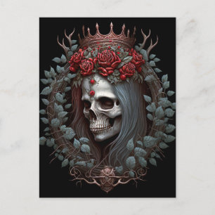 Gothic Rozen Kroongothiek Briefkaart
