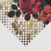 Gothic Rozen Tissue Paper Tissuepapier (Detail)