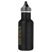 Gothic Sage Green Ornaming with Skull Waterfles (Rechts)