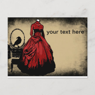 Gothic Save the Date Briefkaart