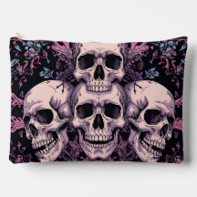 Gothic Schedel & Bloem Accessoiretas 