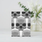 gothic schedels briefkaart (Staand voorkant)