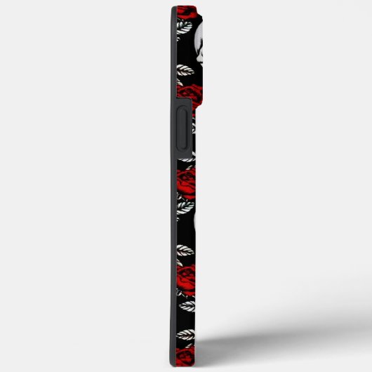 Gothic schedels en Rozen Case-Mate iPhone Case (Achterkant / Rechts)