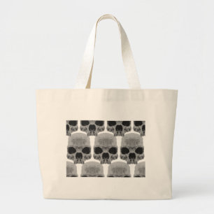 gothic schedels grote tote bag