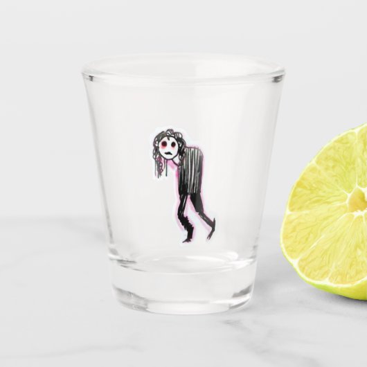 Gothic Schot glas (Voorkant)