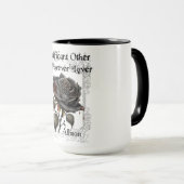 Gothic Significant Andere Zwart Roos Mok (Voorkant rechts)