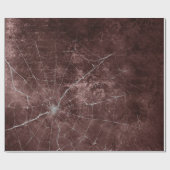 Gothic Silver Web Distressed Wrapping Paper Cadeaupapier (Vlak)