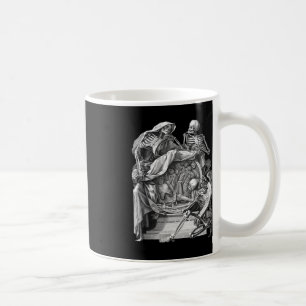  Gothic Skelet Gravure Memento Mori Hallo Koffiemok