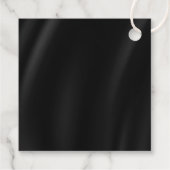 Gothic Skeletal Hand Dank je Bourgogne ID866 Bedankjes Labels (Achterkant)