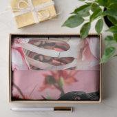 Gothic Skeleton Floral Tissue Paper voor Decoupage Tissuepapier (Geschenk)