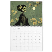 Gothic Skeleton Skull Fantasy 2025 Kalender (Mar 2027)