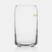 Gothic Skull and Rat Halloween Custom Blikvorm Glas (Rechts)