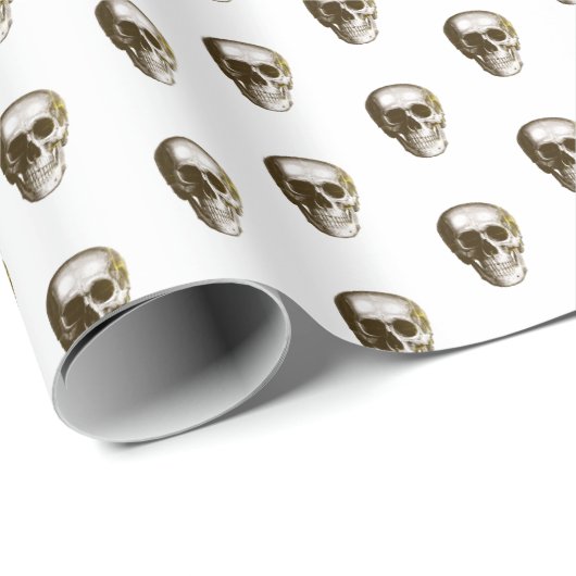 Gothic Skull Cadeaupapier (Rol Hoek)