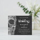 Gothic Skull Halloween Wedding Budget (Staand voorkant)